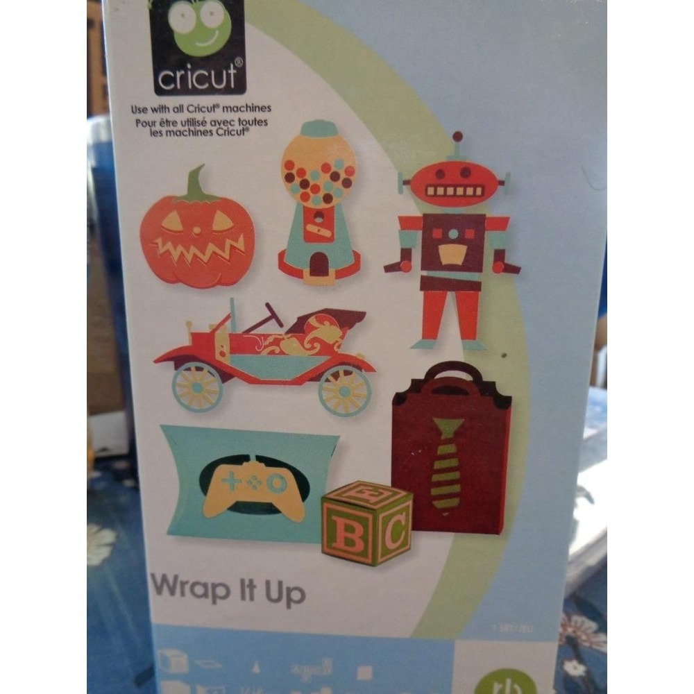 Cricut Die Cut Cartridge WRAP IT UP Scrapbooking